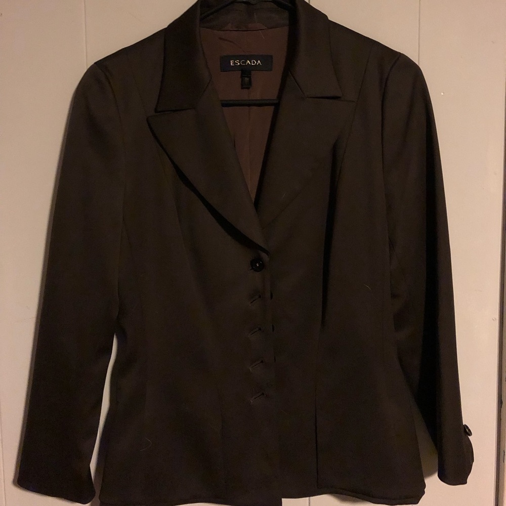 Escada Brown Blazer